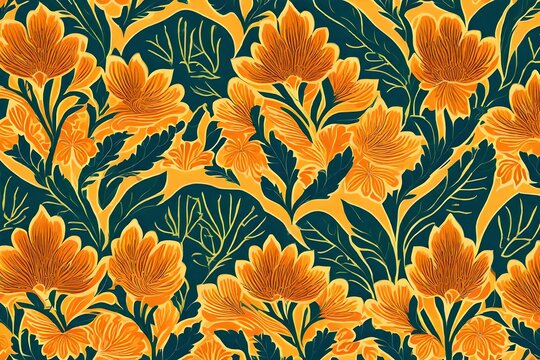 Locate a Seamless Floral Motif Pattern in Mughal Style Browse millions more additional royalty-free stock pictures, illustrations, and vectors