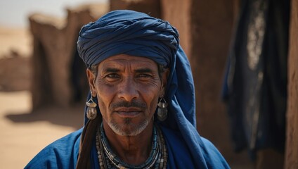middle aged man in a turban