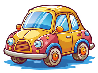 Fototapeta premium Highly detailed vector of a car.