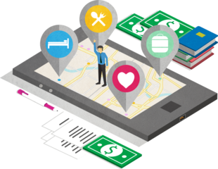 social network concept