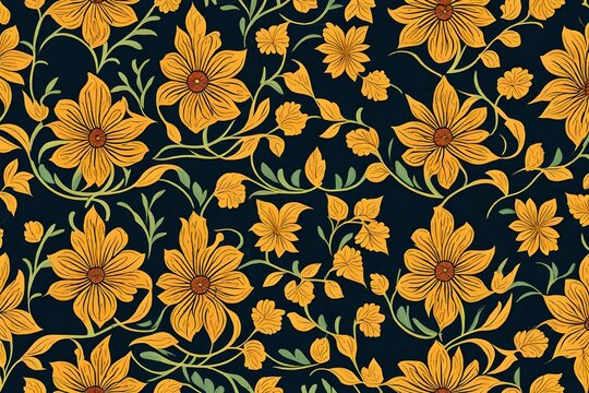 Locate a Seamless Floral Motif Pattern in Mughal Style Browse millions more additional royalty-free stock pictures, illustrations, and vectors available in 