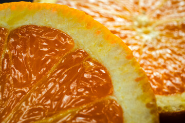 orange fresh natural organic close up macro 