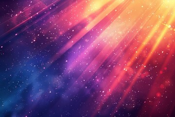 Abstract background with bright light, glowing particles, and textured gradient, digital art - obrazy, fototapety, plakaty