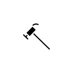hammer glyph icon