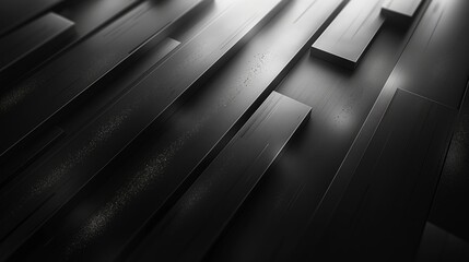 Abstract image. Dark black abstract background for design. Geometric shapes. Triangles, squares, stripes, lines. Color gradient. Modern, futuristic. Light dark shades. Web banner. Modern, futuristic.D