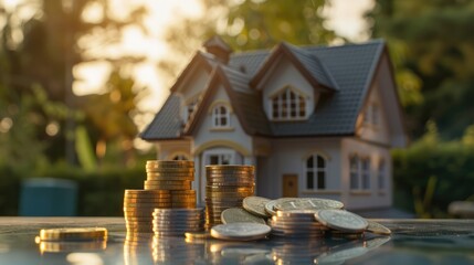 People save money to build a house, save money to build a future in the family real estate finance, and investment concepts