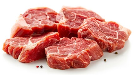Fototapeta premium Raw Beef Steaks Ready for Cooking