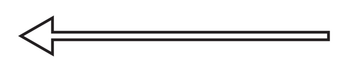 Straight long right vector arrow icon. Long arrow vector icon. 11:11