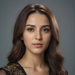 Fototapeta premium beautiful pakistani women closeup shot