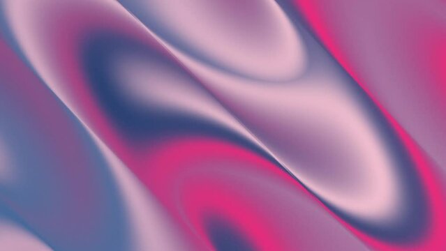 Fabric Pastel Stock Footage Pink Liquid Gradients Background Abstract Animation HD 2D 4K.mp4