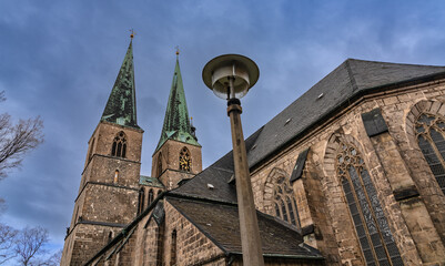 Nikolaikirche Quedlinburg - obrazy, fototapety, plakaty