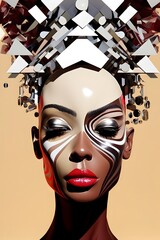 Afrofuturistic 3D Pop Art: A Bold Vision of Cultural Progress