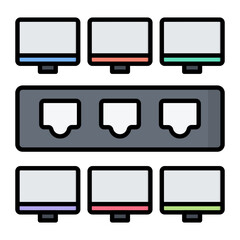 Computer Network Icon