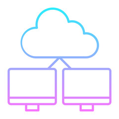 Cloud Computing Icon
