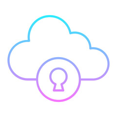 Cloud Protection Icon