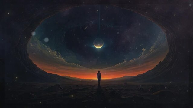 ilustra&ccedil;&atilde;o portal para outras dimens&otilde;es 