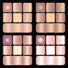 light pink color Gradient set