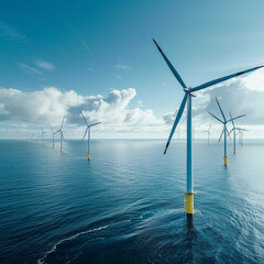 Windturbine on Sea