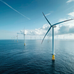Windturbine on Sea