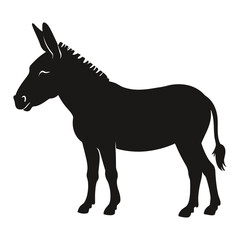 Donkey Silhouette