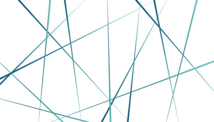 Obraz premium Abstract white background with an chaotic blue lines. Pattern for invitation, web, textile, wallpaper, wrapping paper. Vector illustration.