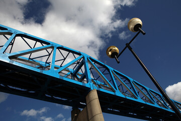 Metro Bridge Along The