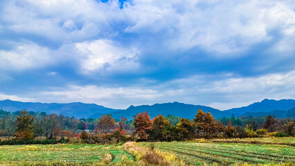 Naklejka premium Huangshan City, Anhui Province-Hongcun Scenery
