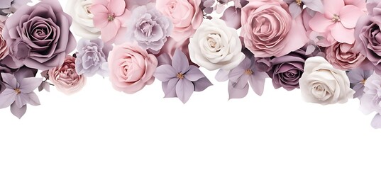 Floral Finesse: Seamless Background Crafted with Refined Plants and Flowers