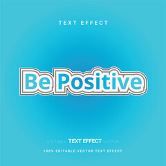 Editable text effect
