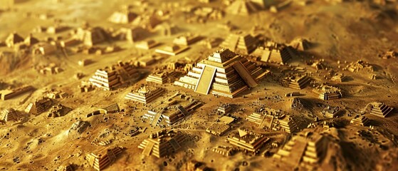 El Dorados golden city found using satellite radar revealing structures made of a mysterious unidentifiable metal