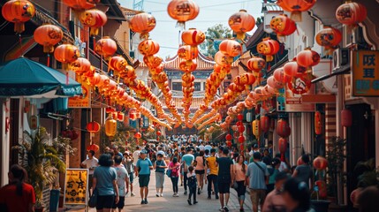 Capture the serene beauty of families paying respects to their ancestors at Ching Ming festival