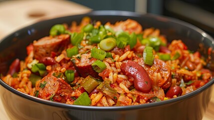 Fototapeta premium red beans and rice 