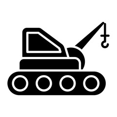 Caterpillar Crane Icon