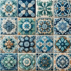 Pattern with tiles