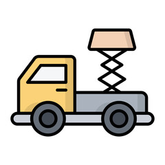 Scissor Lift Icon