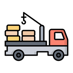 Mobile Crane Icon