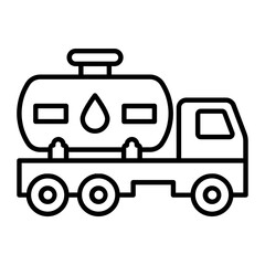 Petrol Tanker Icon