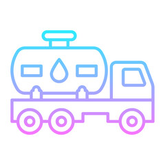 Petrol Tanker Icon