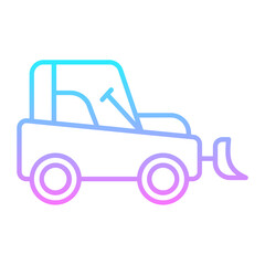 Skid Steer Icon