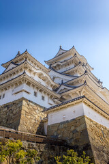 Fototapeta premium View of the Himeji castle, Hyogo, Japan
