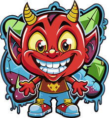 baby devil graffiti #52