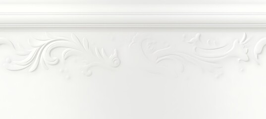 Elegant Border: Seamless Background Adorned with Intricate Designs