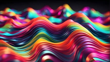 glowing, fluid, elegance, abstract, background, modern, design, curve, blue, horizontal, smooth, three dimensional, shape, flowing, futuristic, no people, photography, copy space, color image, compute - obrazy, fototapety, plakaty
