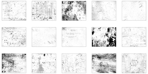 Grunge backgrounds collection. Distressed paint grunge texture pack