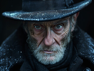 portrait of a man in a hat