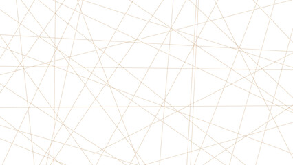 Abstract luxury gold geometric random chaotic lines. Random geometric line pattern on a transparent background. Random chaotic lines abstract geometric patterns of modern design.	

