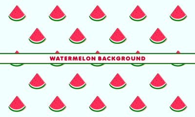 watermelon pattern vector background