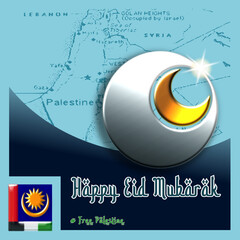 abstract vector business design freedom al-fitr celebration day.