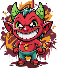 baby devil graffiti #276