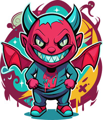 baby devil graffiti #259